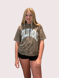 Camo and Baby Blue Lulu Mac T-shirt