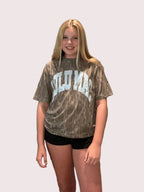Camo and Baby Blue Lulu Mac T-shirt