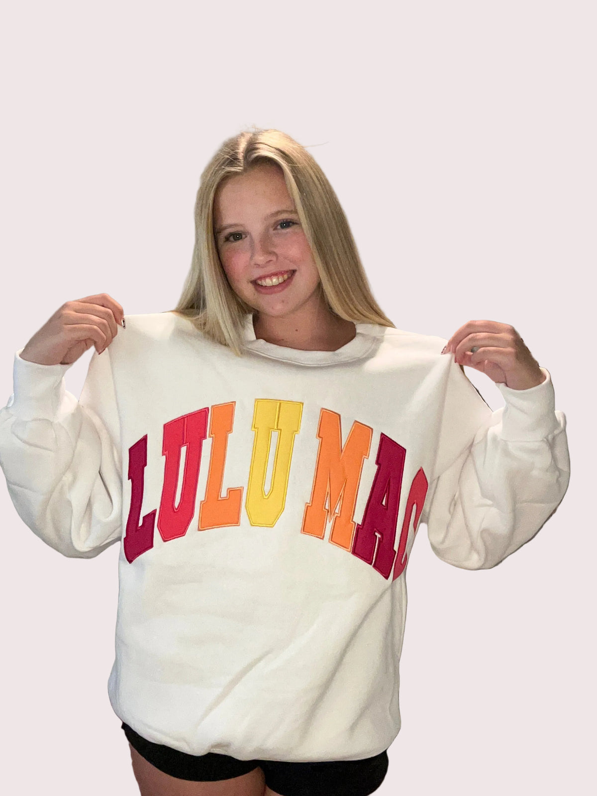 Pink Orange and Yellow Lulumac Sweatshirt