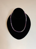 Purple Beaded Necklace