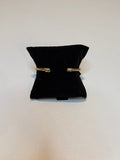 Plain gold thin bangle